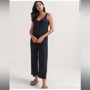 Hatch Collection 24/7 Feeding Jumpsuit black size 1 maternity and pp/nursing